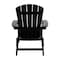 Flash Furniture Black All-Weather Folding Adirondack Chairs, PK 2 2-JJ-C14505-BLK-GG - alternate 8